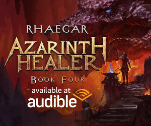 Audible Banner ad: Azarinth Healer Book Four Audiobook
