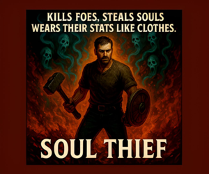 Banner ad: Soul Thief Leveling Is For Losers