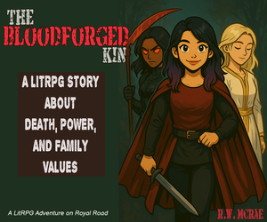 Banner ad: The Bloodforged Kin