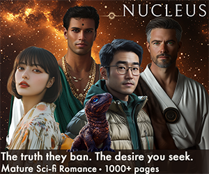 Banner ad: Nucleus 1 The Dust Of Moon Mature Sci Fi Romance