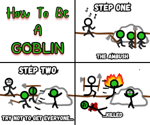 Banner ad: Friendly Neighbourhood Goblin A Litrpg
