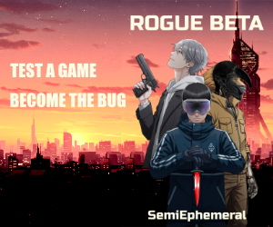 Banner ad: Rogue Beta A Sci Fi Progression Fantasy