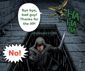 Banner ad: The Dungeon Master Its A Magical World