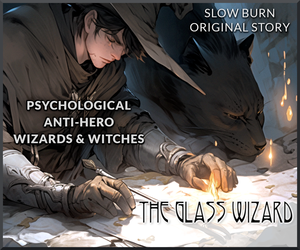 Banner ad: The Glass Wizard The Tale Of A Somewhat Depressed