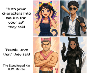 Banner ad: The Bloodforged Kin
