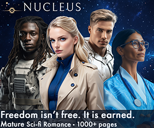 Banner ad: Nucleus 1 The Dust Of Moon Mature Sci Fi Romance