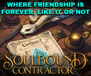 Banner ad: Soulbound Contractor