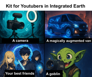 Banner ad: Quest For Views Youtubers In Fantasy World