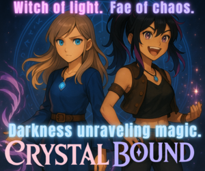 Banner ad: Crystal Bound
