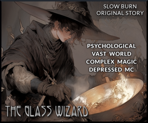 Banner ad: The Glass Wizard The Tale Of A Somewhat Depressed