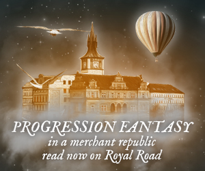 Banner ad: Two World Traders Progression Fantasy