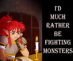 Banner ad: I Hate Dungeon School