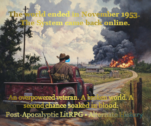 Banner ad: Aether Earth 1953 Do Not Go Gently