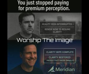 Banner ad: Worship The Image