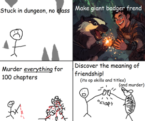 Banner ad: Runeblade A Delving Litrpg Survival Adventure