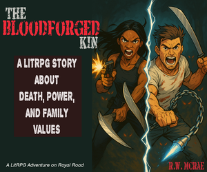 Banner ad: The Bloodforged Kin