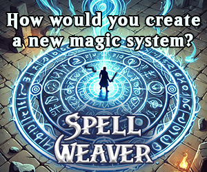 Banner ad: Spell Weaver