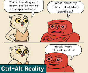 Banner ad: Ctrlalt Reality Internal Simulation Logs Vol 1