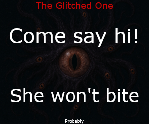 Banner ad: The Glitched One