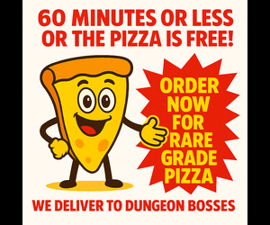 Banner ad: Dungeons Deliveries