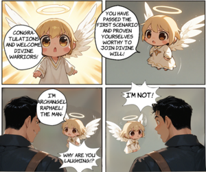 Banner ad: The Gods Gacha Game Litrpg Meta Aware Protagonist