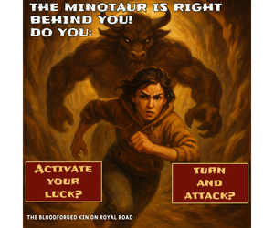 Banner ad: The Bloodforged Kin
