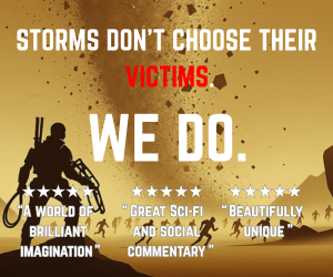 Banner ad: The Stormrunners A Science Fantasy Novel