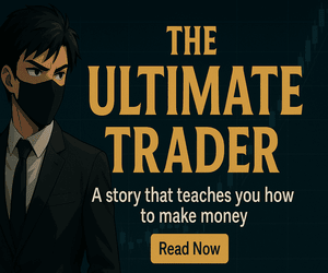 Banner ad: The Ultimate Trader