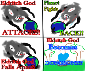 Banner ad: Dans Otherworldly Dungeon Dungeon Creationexploration
