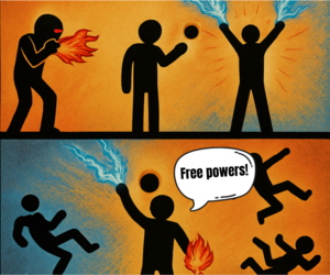 Banner ad: Revenant Power Stealing Superhero