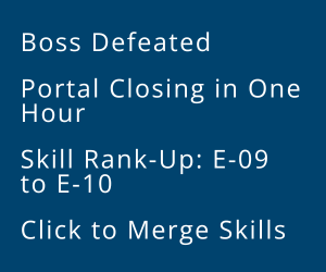 Banner ad: Stormblade Skill Merge Portal Break