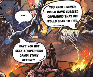 Banner ad: Revenant Power Stealing Superhero