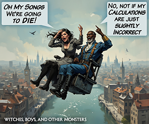 Banner ad: Witches Boys And Other Monsters