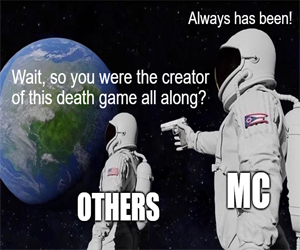 Banner ad: The Gods Gacha Game Litrpg Meta Aware Protagonist