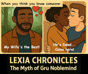 Banner ad: Lexia Chronicles The Myth Of Gru Noblemind