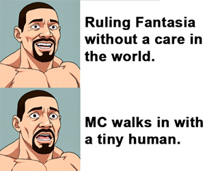 Banner ad: The Gods Gacha Game Litrpg Meta Aware Protagonist