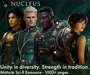 Banner ad: Nucleus 1 The Dust Of Moon Mature Sci Fi Romance