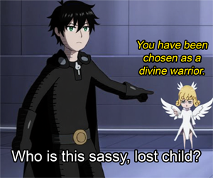 Banner ad: The Gods Gacha Game Litrpg Meta Aware Protagonist